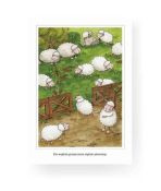 Pocztówka z kolorowanką - Kto wejdzie