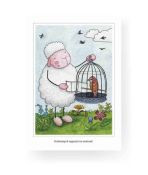 Pocztówka z kolorowanką - Uciśnionych wypuści