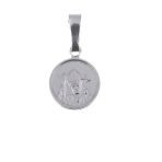 Medalik srebrny - Święty Jan Paweł II MM107