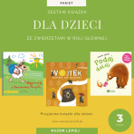 Zestaw przyjaznych książek ze zwierzętami dla dzieci