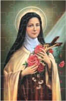 Puzzle religijne - Święta Teresa od Dzieciątka Jezus