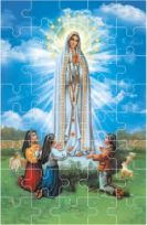 Puzzle religijne - Matka Boża Fatimska