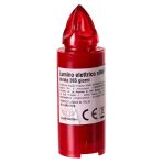 Wkład elektryczny do zniczy z baterią na 365 dni czerwony Led Stylus Red SKL