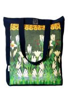 Torba bawełniana Fernando Lilie z zamkiem