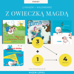 Zestaw książek z Owieczką Magdą (3 książki + kalendarz 2026)