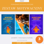 Zestaw motywacyjny z poradnikami psychologicznymi