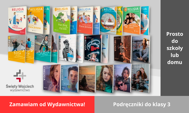 Książki do religii do klasy 3 Podręczniki do religii klasa 3 Szkoła Podstawowa